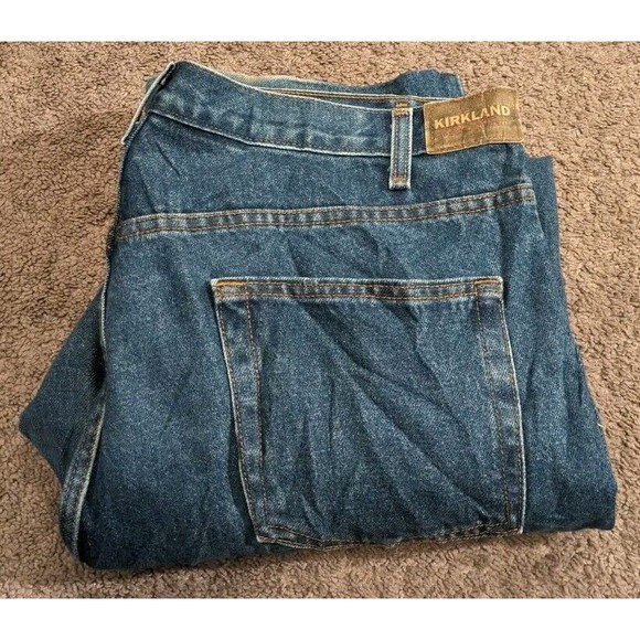 Kirkland Signature Jeans Kirkland Signature Relaxed Fit Blue Denim Jeans Made In Mexico